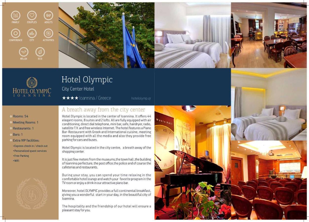 Hotel Olympic Яніна Екстер'єр фото